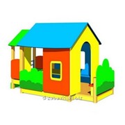 Детский домик “Природа“ с верандой фото