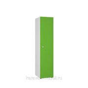 Шкаф - пенал ГК 450 белый/зеленый фото
