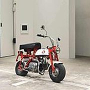 Мопед мокик Honda Monkey рама Z50M раритет пробег 4 т.км белый красный фото