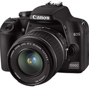 Фотоаппарат цифровой зеркальный Canon EOS 1000D Kit 18-55 DC фото
