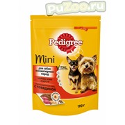 Pedigree - сухой корм для взрослых собак мелких пород с говядиной фото