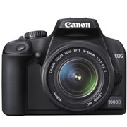 Фотокамеры зеркальные Canon EOS 1000D kit EF-S 18-55 фото