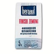 Шпатлевка Bergauf Finish Zement финишная цементная морозостойкая 5 кг фото