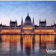Budapest V3.P Verbatim коврик для мыши, Цветная картинка фото