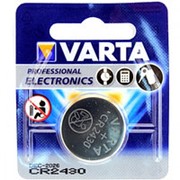 Батарейка CR2430 3В литиевая Varta в блистере 1 шт.
