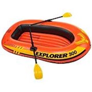 Лодка надувная Explorer 300 Set, 3-х местная, ( 211х117х41 см)+ весла пластик., насос. Арт. 58332