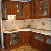 Мебель корпусная Кухни c использованием наших фасадов Ольха с фасадами ФМД1 фото