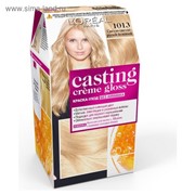Краска для волос L'Oreal Casting Creme Gloss, без аммиака, тон 1013, светло-светло русый бежевый фотография