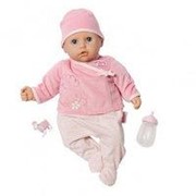 Интерактивная кукла MY FIRST BABY ANNABELL - НАСТОЯЩАЯ МАЛЫШКА (36 см, с аксессуарами, озвучена) фото