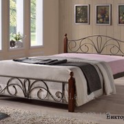 Украинская кровать кованая “Виктория“ фотография