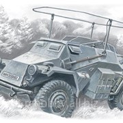 Модель ICM 1/72 Sd.Kfz.261, германский бронеавтомобиль радиосвязи фото