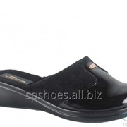 Сабо закрытый нос 197-1534, черный фото