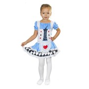 Детский карнавальный костюм Алиса в стране чудес рост 110 - 120 см фото