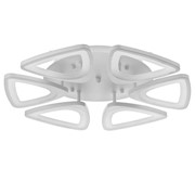 Люстра с ПДУ 59122/6WT LED 110Вт 3 режима диммер белый 40х40х14 см фото