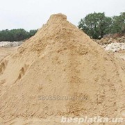 Песок строительный, мытый фотография