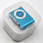 MP3 плеер металлический (Голубой)