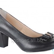 Туфли женские 970-611, черный фото