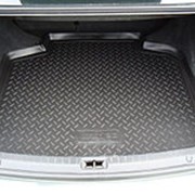 Коврик в багажник Renault Duster 2011–наст.время (полиуретановый с бортиком 2 WD) фото