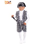 Карнавальный костюм “Далматинец“ 3 предмета: шапка, жилет, шорты, 3-6 лет, рост 104-120 см фотография