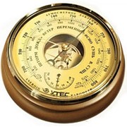 Барометр с термометром БТК-СН-8КБ (циферблат “шлифованное золото“) Утёс-КРЭТ фотография