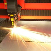 Лазерная порезка металлопроката фото