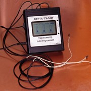 Трехканальный электронный термометр ФЕРТА-ТЭ-3кМ фото