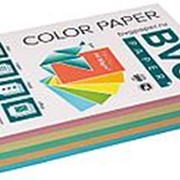 BVG Paper Бумага цветная BVG, А4, 80г, 500л/уп, радуга 5 цветов, пастель фото