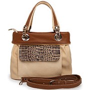 Женская небольшая сумка из натуральной кожи фото