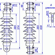 Изоляторы полимерные консольные КФСК 70/27,5-5 фото