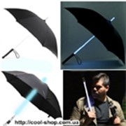 Зонт светодиодный со светящейся ручкой (led)
