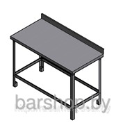 Стол производственный 700х600х870 с обвязкой серии Бюджет фото