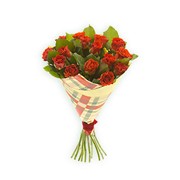 Букет цветов из роз гол. красных фотография