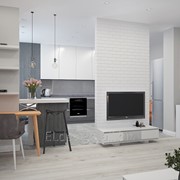 Дизайн интерьера квартиры 50 м² фото