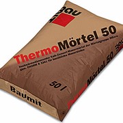 Раствор теплоизоляционный кладочный Baumit ThermoMörtel фотография