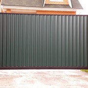 Ворота откатные фото