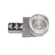 Полкодержатель для стеклянной полки L=25мм, d=5мм (08.004) фото