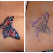 Исправление татуировки фото