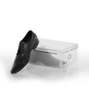 Коробка для хранения мужских туфель со съемной крышкой Loks, 34х21х12 см