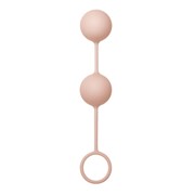 Нежно-розовые вагинальные шарики love story moulin rouge Lola toys 3009-01lola