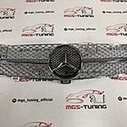 Решётка Mercedes CLS-class w219 08-10 полностью хромированная фото