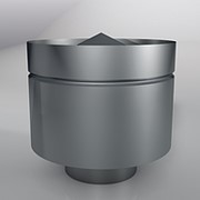 Дефлектор на трубу дымохода DM Моно, диаметр 115 мм фото