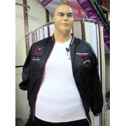 Куртка - ветровка Артикул: 1005, больших размеров оптом и в розницу фотография
