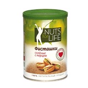 Фисташка соленая с перцем Nuts for Life фотография