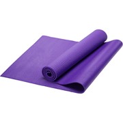 HKEM112-06-PURPLE Коврик для йоги, PVC, 173x61x0,6 см фиолетовый Спортекс фото