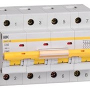 Авт. выкл. ВА47-100 4Р 50А 10кА х-ка D ИЭК фото
