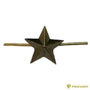 Звезда 13 мм металлическая защитная ФМ-159