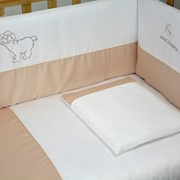 Детский постельный комплект Veres “Sweet Dreams beige“ 7 единиц фото