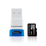 Стильный USB кард-ридер + micro SD/micro SDHC фото