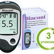 Глюкометр говорящий Диаконт Voice в ПОДАРОК + тест-полоски Диаконт №50 (3 упаковки) фото