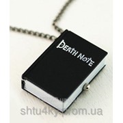 Черные механические часы Death Note на цепочке фото
